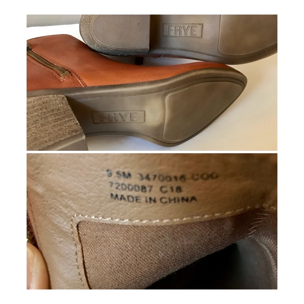 ❤️ SOLD OUT ❤️ FRYE DOUBLE ZIP ANKLE BOOTIE - Picture 8 of 8